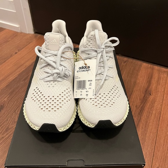 Adidas futurcraft 4d US9 cream - Picture 2 of 4